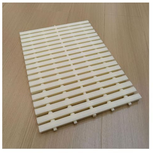 Entwässerungsüberlaufgitter, spleißbares, Flexibles Straßenrinnengitter, Aktivitätsgitterabdeckung mit Rautenstruktur, für Gehwege, Hofzäune (30 x 100 cm, 4 Stück)