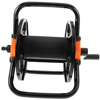 Abaodam Garden Hose Reel Holder for Home Use High Pressure Water Hose Storage Rack with Stand Suitable for Car Washing and Gardening Tools Organization