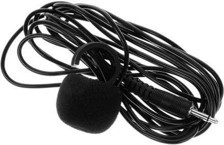 ULDIGI Wired Clip-on Microphone Pickup for Musical Instruments 5m Cable Condenser Mic for Flute Saxophone Guitar Violin Banjo Trumpet Recording and Live Performance