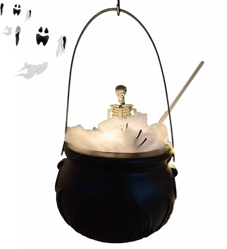 Halloween- Gruselige Halloween-Deko Schwarze Hexenschale