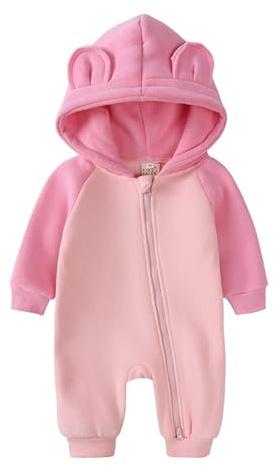 GXYANiaoy Piumino Neonato - Assortimento Colori Pastello E Motivi (Fiocchi, Pois), Cotone Soffissimo. Chiusure A Pressione Comode, Perfette Per Uscite O Fotografie.