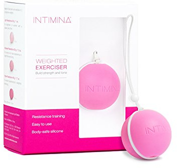 Intimina Laselle Palline per esercizi di Kegel 38g – Per intermedi – Tonifica il pavimento pelvico Rosa