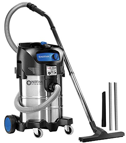 Nilfisk ATTIX 40-01 PC INOX, Gewerbesauger, blau, 107413593