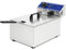 VERTES Freidora eléctrica profesional 10L, 3000W, 230V, principio de zona fría, temperatura 50-200°C, cesta para freír, función reset, acero inoxidable, funcionamiento con aceite
