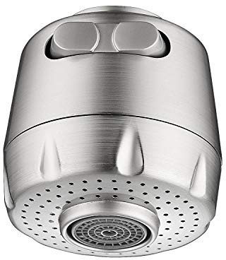 HomeLava Wasserhahn Ersatz Brausekopf Küchenbrause Geschirrbrause Sprühkopf Bad Küche Kopf Ersatzteil Wasser sparen Bubbler Anti Splash Küchenarmatur Brause ABS Spritzwasserhahn Sprinklerkopf