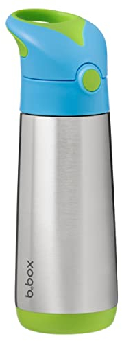 b.box Insulated Drink & Water Bottle | Insulated Double Wall Stainless Steel | Keeps Drinks Cold up to 15hrs, Warm up to 8hrs | 500ml/16.9