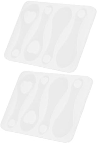 2pcs Silicone Shopping Cart Token Resin Craft Mold Supply