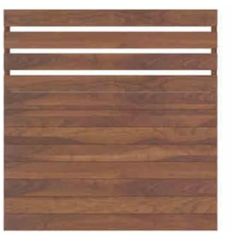 XTGDIEM Listones de Madera for Enrejado de jardín, Listones divisorios for cercas de jardín, Patios, Balcones y Jardines.(Brown)