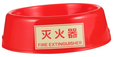 Toddmomy Support Extincteur Auto Lumineux Support de Fixation Résistant pour Camion et Voiture Base Phosphorescente Montage Sécurisé pour Extincteurs