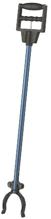 Medline 31 Reacher Grabber Tool with 5 lb Weight Capacity in Blue - Durable, Lightweight Aid for Elderly & Disabled - Ideal for Medical Patients, Hospitals & Nursing Homes