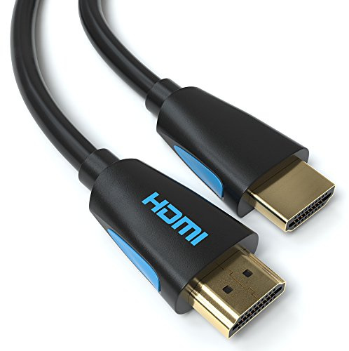 JAMEGA 2m HDMI-Kabel 2.0 Ultra-HD 4K@60Hz High-Speed Ethernet-Cable HDR ARC 3D 18Gbps kompatibel mit HDMI 2.0/1.4, PS5, PS4, PS3, XBOX Series S, Blu-Ray-Player, DVD, Soundbar, Monitor usw.