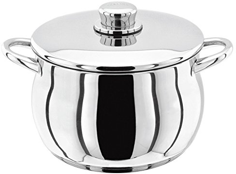 Stellar 1000 Stainless Steel Stockpot/Deep Casserole Pan (22CM (4.4Ltr))