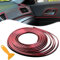 Spurtar Accesorios Coche Interior Molduras Decorativas Accesorios para Coche, 5 Metros Decoracion Coche Interior Pegatina Líneas de Molduras (Rojo)