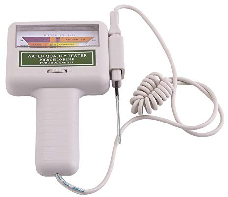 Tester Di Livello Di Cloro,Tester Portatile Di Ph Misuratore Di Cloro Piscina Controllore Di Monitoraggio Della Qualità Dell'acqua Della Spa,Strumenti per testare l'acqua della piscina