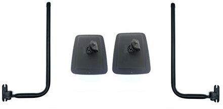 2x Außenspiegel für Traktor LKW Rückspiegel 236x180 ø16-20 Spiegelhalterung Spiegelhalter Spiegelarm SET