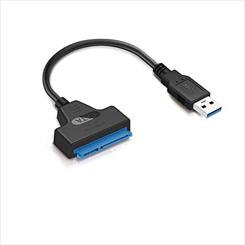 Mediasonic SATA to USB Cable – USB 3.0 / USB 3.2 Gen 1 to 2.5” SATA SSD/Hard Drive Adapter Support UASP (HND5-SU3)