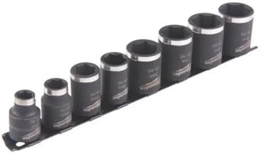 Milwaukeee Shockwave Schlagnuss-Set 3/8 kurz 8-teilig
