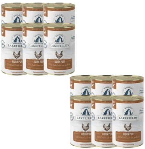 LAKEFIELDS MANUFAKTUR - Alimento complementario para perros (12 x 400 g)