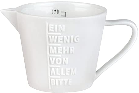 Messbecher Ein wenig mehr