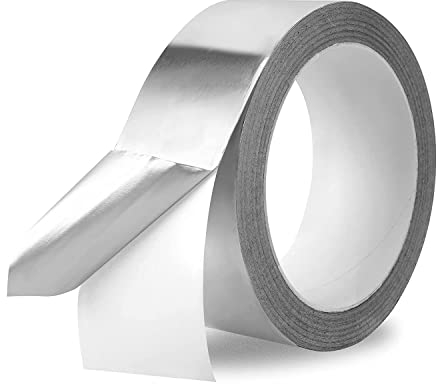 Youery Aluminium Klebeband, Selbstklebendes Alu-Klebeband-Aluband, Wasserdichtes- und hitzebeständiges Band zum Versiegeln, Reparieren und Isolieren (5cm*20m)