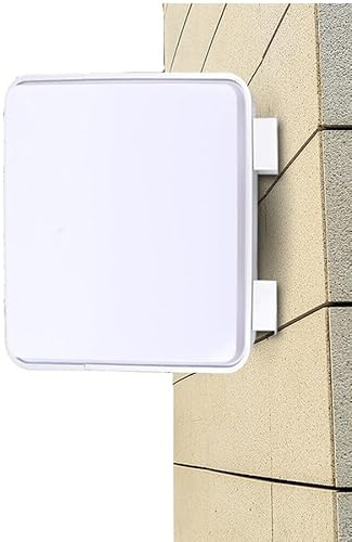 LED-Leuchtkasten, doppelseitig, 50 cm, Durchmesser multifunktional, quadratisch, Logo, rechteckig, Werbung für den Außenbereich, verwendet in Restaurants, Hotels, Cafés, Bars