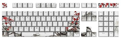Lot de 108 touches de clavier mécanique russe, coréen, japonais, pour clavier mécanique russe, coréen, japonais, 108 touches