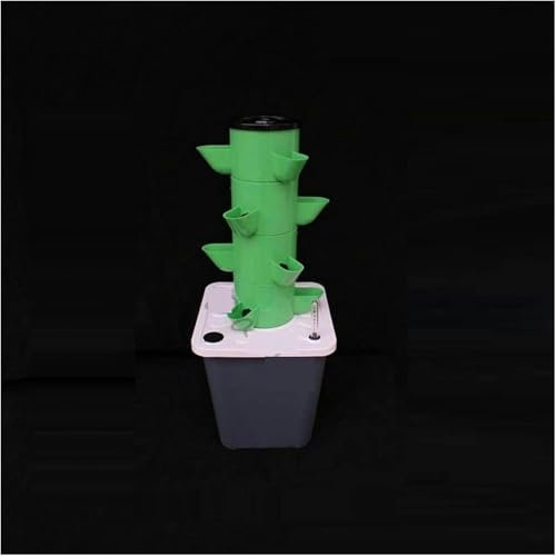 GFXYQPDNV Hydroponics Growing System Garden Hydroponic Soilless Cultivation Kits DIY Balcony Dimensional Planting Column Pp Colonization Cups Vegetable Grow Tower Indoor Garden