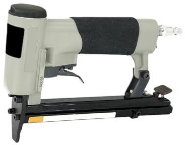 Grapadora neumática, grapadora eléctrica para tapicería Grapadora Neumática De Tapicería N8016 Calibre 21, Herramienta Eléctrica, Corona De 12,8mm, Grapas De Alambre Fino De 6-16mm De Longitud, Uso Fo