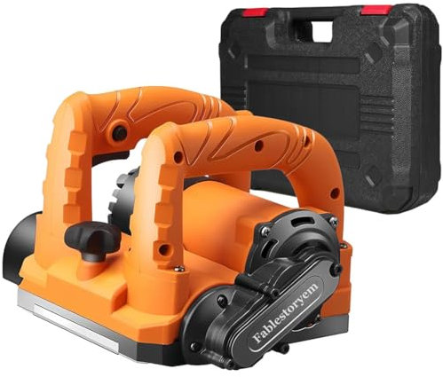 XUXIAO Pialla elettrica per pareti, Impugnatura Doppia ergonomica e Confortevole, profondità Regolabile da 0 a 4 mm, per la ristrutturazione di Vecchi muri,6800W
