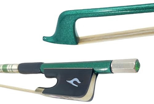 Yinfente Cellobogen 4/4 Kohlefaser, leicht, gut ausbalanciert, natürlicher mongolischer Hengst, Pferd, Ebenholz, Frosch mit schöner Einlage, handgefertigt von professionellen Meistern