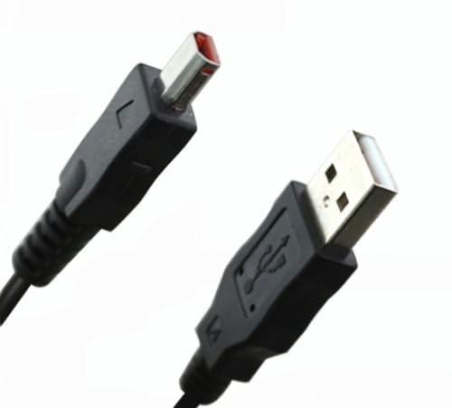 Repuesto Cargador USB Cable de Carga 120cm Cable de Datos AA-MA9 Compatible con Videocámaras Samsung HMX-H200 H203 H204 H205 H300 H303 H304 Cámaras Digitales