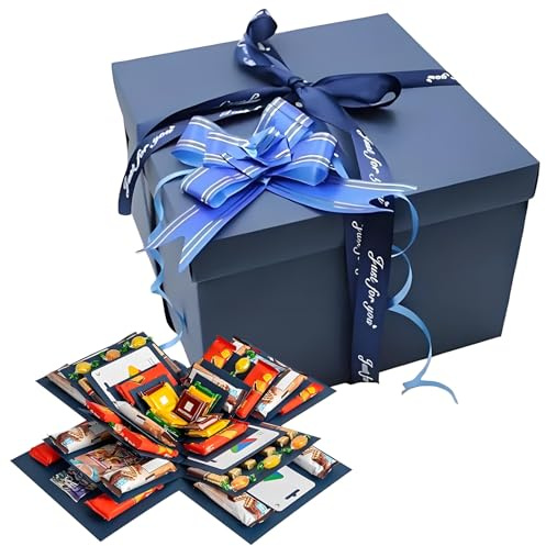 Überraschungsbox,5-lagige Kreative -Geschenkbox, Geschenkbox Aufklappbar fur Valentinstagsgeschenke, Geburtstag, Hochzeitstag,Frauen, Männer, Kinder und besondere Tage