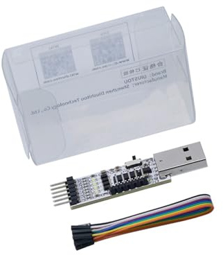 KAHDGSS Adattatore USB TTL CH343G con protezione da sovratensione/ESD di velocità 115200bps Plug-Play per sistemi integrati Protezioni multiple Adattatore Ttls
