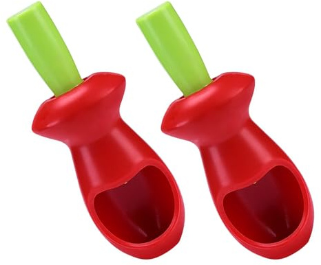 KAHDGSS Denocciolatore per Frutta 2 Rimuovere Nocciolo dalle Ciliegie Datteri E Piccoli Frutti Facile da Usare E Pulire Uso Alimentare.