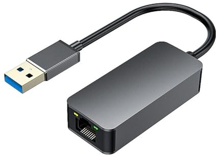 2500Mbps USB 3.0 Type-C To RJ45 Network Card 2.5G Adapter Gigabit Ethernet Converter Lan Hub For PC Laptop Compatible For Windows 8.1/10/11 / Ipad/Android/IOS/MAC OS(2500Mbps USB 3.0)