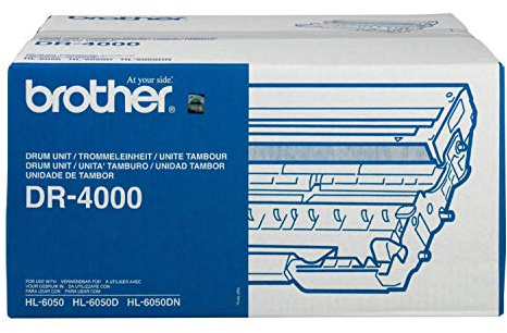 Brother DR4000 Trommeleinheit für Hl6050 Hl6050D Hl6050Dn Hl-6050 Hl/6050/6050D/6050Dn TN 4100 HL 6050 /D/DN Farblos
