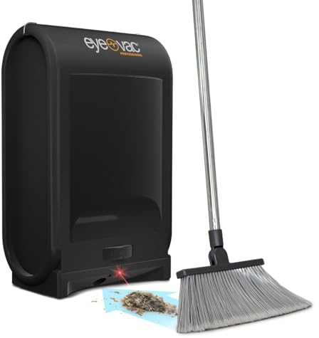 EYE-VAC Pattumiera Elettronica Professionale, Nero, 1400 W, 39x27x59 cm