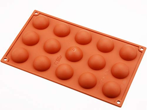 Pati-Versand Silikonform klein Halbkugel 40mm