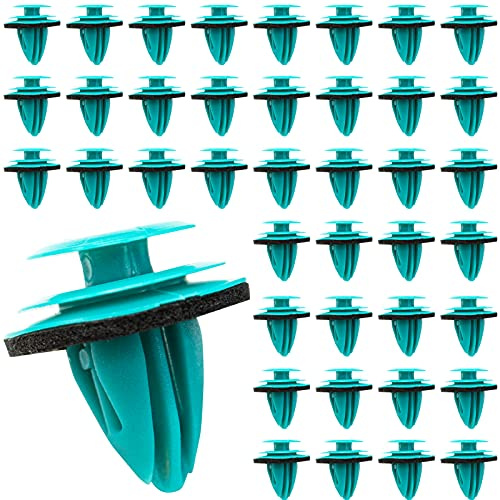 SZXMDKH 100 Pezzi Clip per Porte Auto Clip per Finiture Auto Clip per Fissaggio Paraurti Compatibili con Bagagliaio Auto, Porte Interne o Pannelli di Rifinitura
