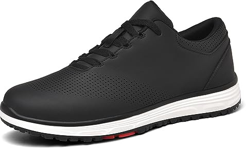 Ybberik Zapatos de Golf Sin Clavos Transpirables Al Aire Libre para Hombres para Hombres y Mujeres
