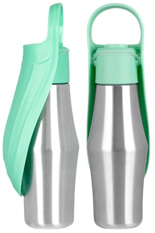 Bouteille d'eau Portable pour Chien, Gourde Chien, Distributeur d'eau Portable De Qualité Alimentaire De 27 Oz - Pet Supplies Bol d'eau pour Chien 2 en 1 avec Forme, pour Chien Et Chat Animal