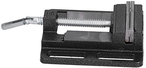 Flexible Design Strong and Stable Drill Press Vise Mini Bench Vise Flat Drill Press Vise Drilling Tools for Milling Machines, Drilling Machines, Mechanical Maintenance