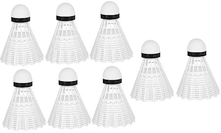 TOGEVAL 8stücke Badminton Nylon Federbälle Für Nachttraining Leuchtende Praktische Shuttlecocks Für Indoor Und Outdoor Fitness Und Spaß