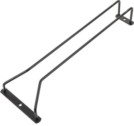 Ciieeo Estante Colgante para Copas de Vino de Acero Inoxidable Organizador de Copas de Vino bajo Estante para Cocina y Barra de Bar