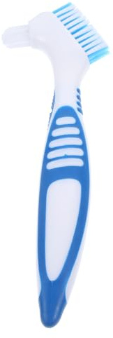 MUELODSIC Spazzola Setole Dense e Flessibili Design a Doppia Faccia la Pulizia del Guscio di Tartaruga in Plastica Bianca, per Famiglie e Amici Allevatori