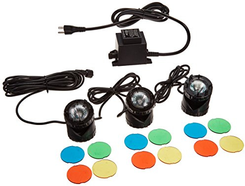 30w Halogen Submersible Light for Water Gardens and Ponds, Set of 3