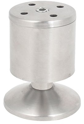 Aexit 50mm Möbelzubehör Dmr 80mm Hoch verstellbar Kabinett Schlafsofa Tisch Füß Bein Möbelschlösser rund Halter