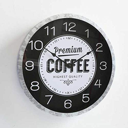 Wand-Uhr Rebro D30cm Material: Eisen