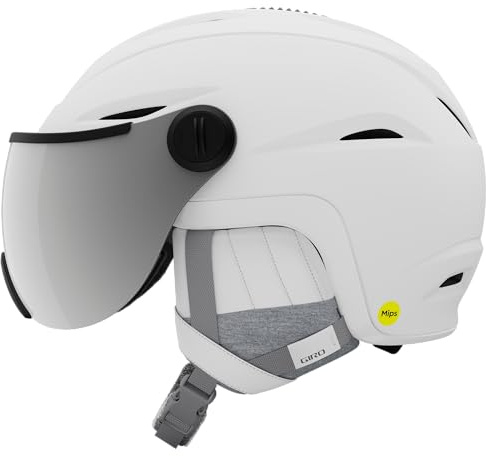 Giro - Essex Sleaveence MIPS Helme - Erwachsene Damen - Schutzausrüstung, Fahrradhelm, Schneehelm, Schnee-Schutzhelm, Matt Weiß, S