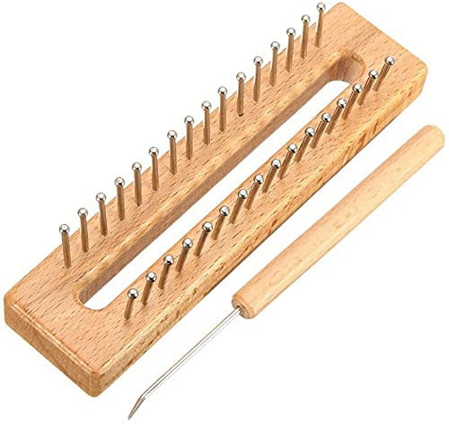 CENPEK telaio e uncinetto tessitura a mano pannello del mestiere di tessitura fai da te uncinetto artigianato tessitura accessori per la fabbricazione di cappelli sciarpa
